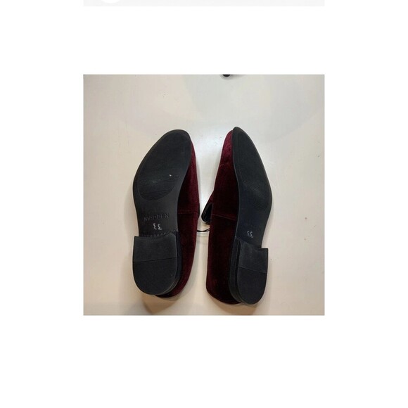Steve Madden Loafers Men's Size 7.5 Wine Slip On Dress Shoes - Picture 8 of 8